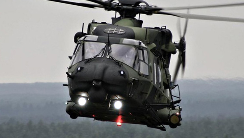 NH90 - searchlights